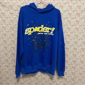 Spider Star Blue Long Sleeve
Hoodie